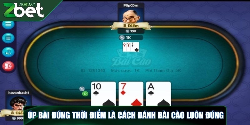 Đánh bài cào - Bí quyết chinh phục tựa game hấp dẫn tại ZBET 4 Úp bài đúng thời điểm là cách đánh bài cào luôn đúng