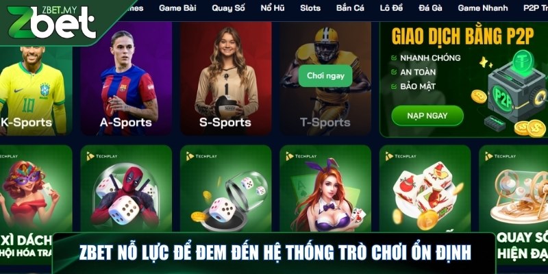 Miễn trừ trách nhiệm - Những điều người chơi ZBET cần biết 2 ZBET nỗ lực để đem đến hệ thống trò chơi ổn định