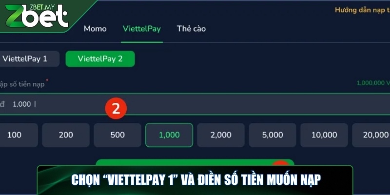 Nạp tiền ZBET - Hướng dẫn cách thực hiện và một số lưu ý 6 Điền đầy đủ thông tin, nội dung, số tiền muốn nạp