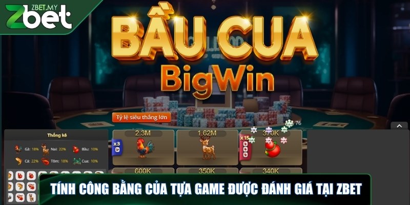 ZBET lừa đảo - Vén màn sự thật phía sau tin đồn thất thiệt 4 Tính công bằng của tựa game được đánh giá tại ZBET